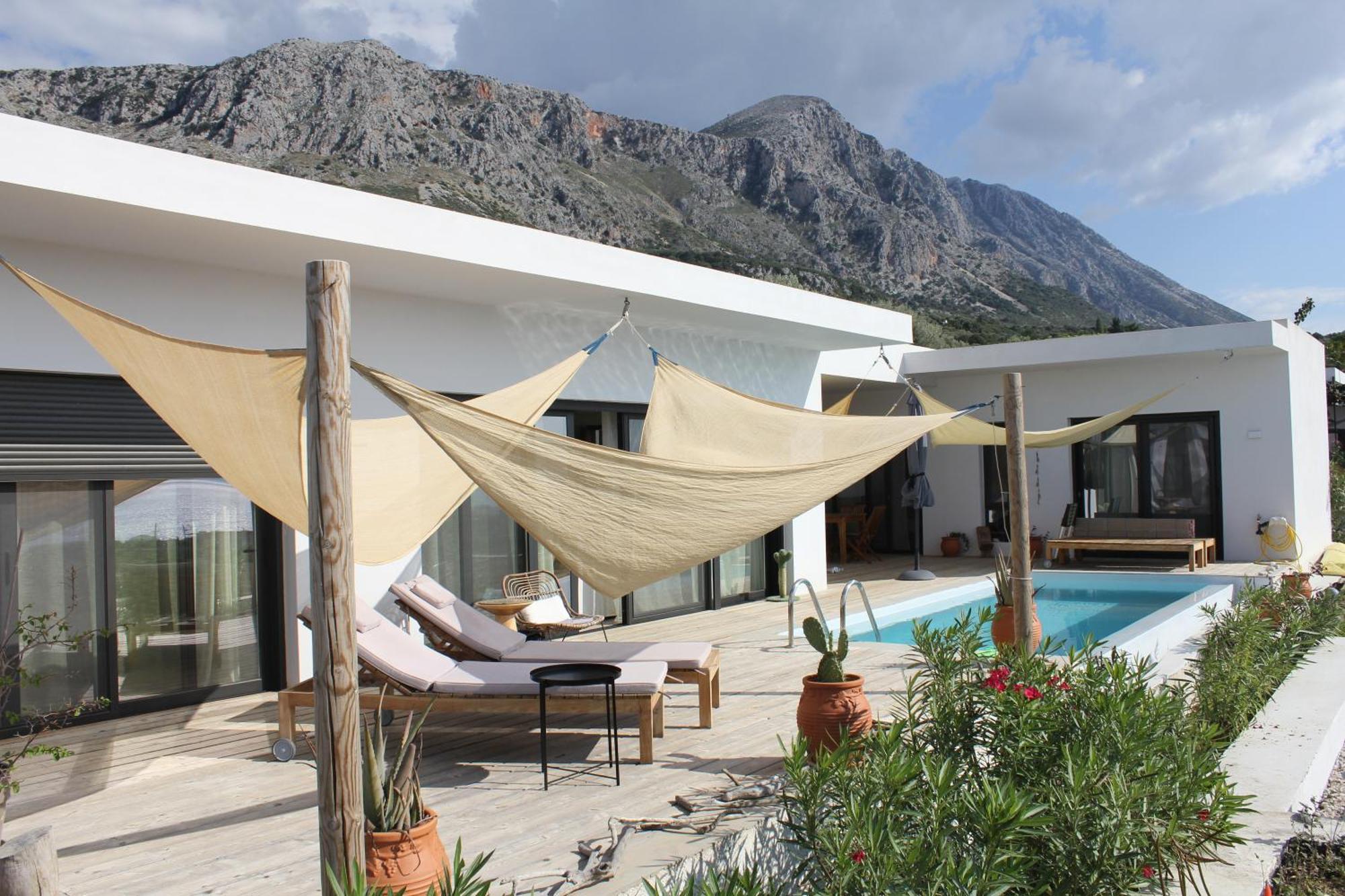 Villa Karma Paleros Extérieur photo